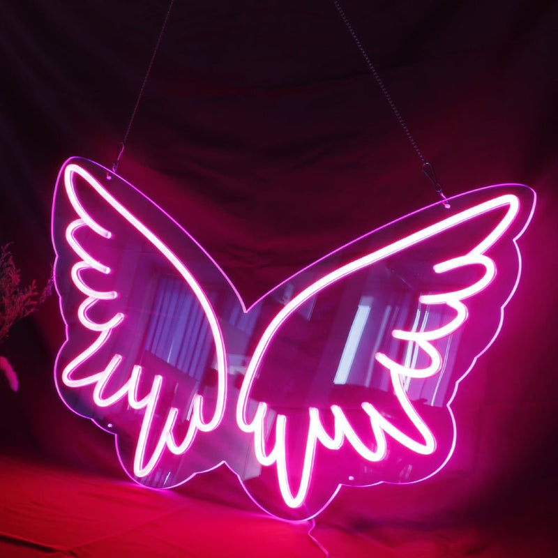 Angel Wings LED Neon Sign - NeonPilot