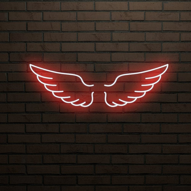 Angel Wings Neon Sign - NeonPilot