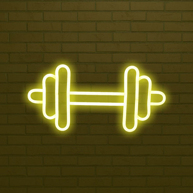 Barbell LED Neon Sign - NeonPilot