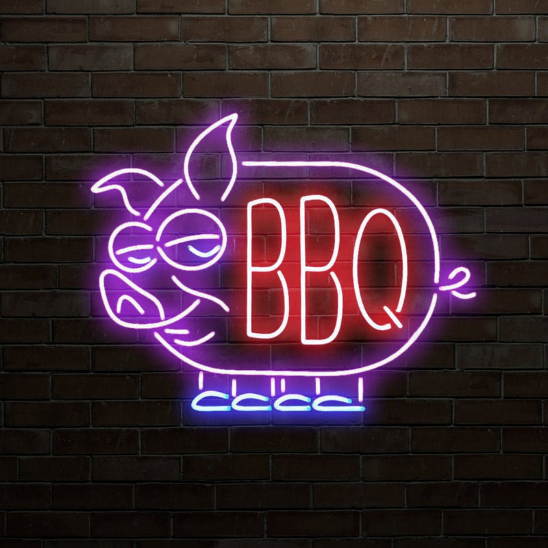 BBQ LED Neon Shop Sign - NeonPilot