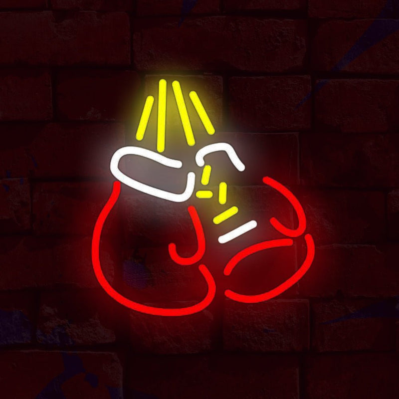 Boxing Gloves LED Neon Sign - NeonPilot