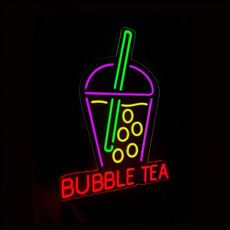 Bubble Tea Neon Sign - NeonPilot