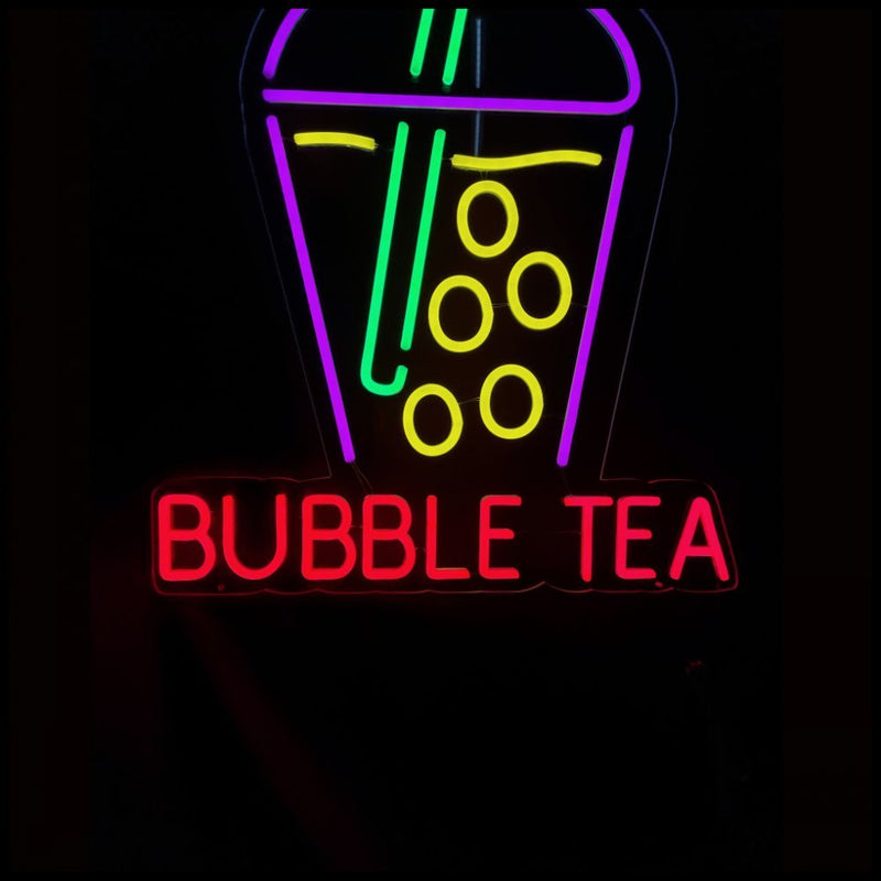 Bubble Tea Neon Sign - NeonPilot