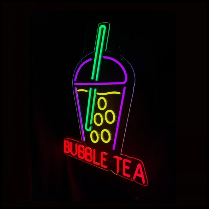 Bubble Tea Neon Sign - NeonPilot