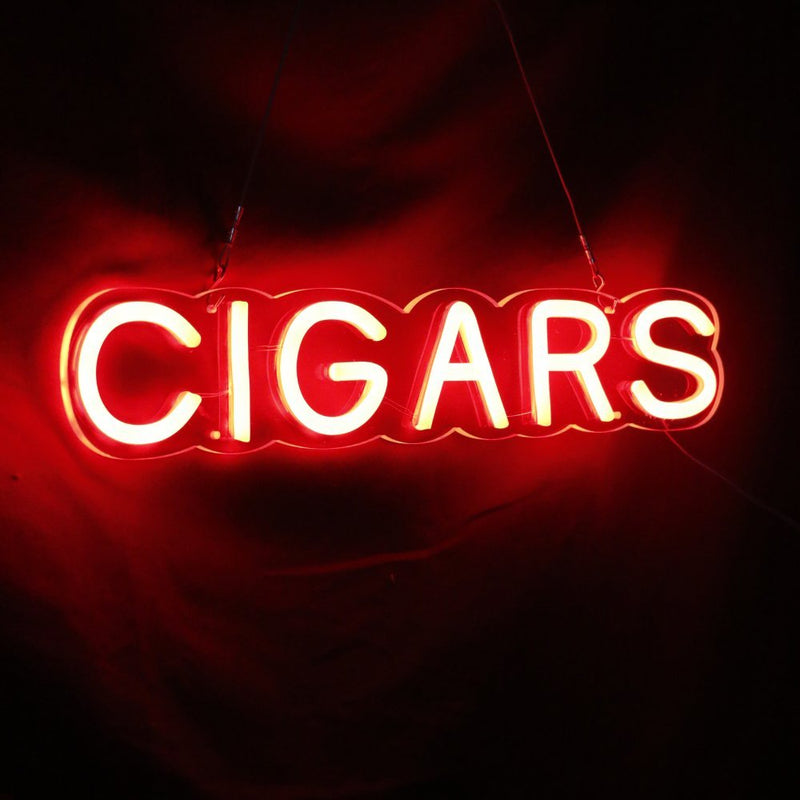 Cigars LED Neon Sign - NeonPilot