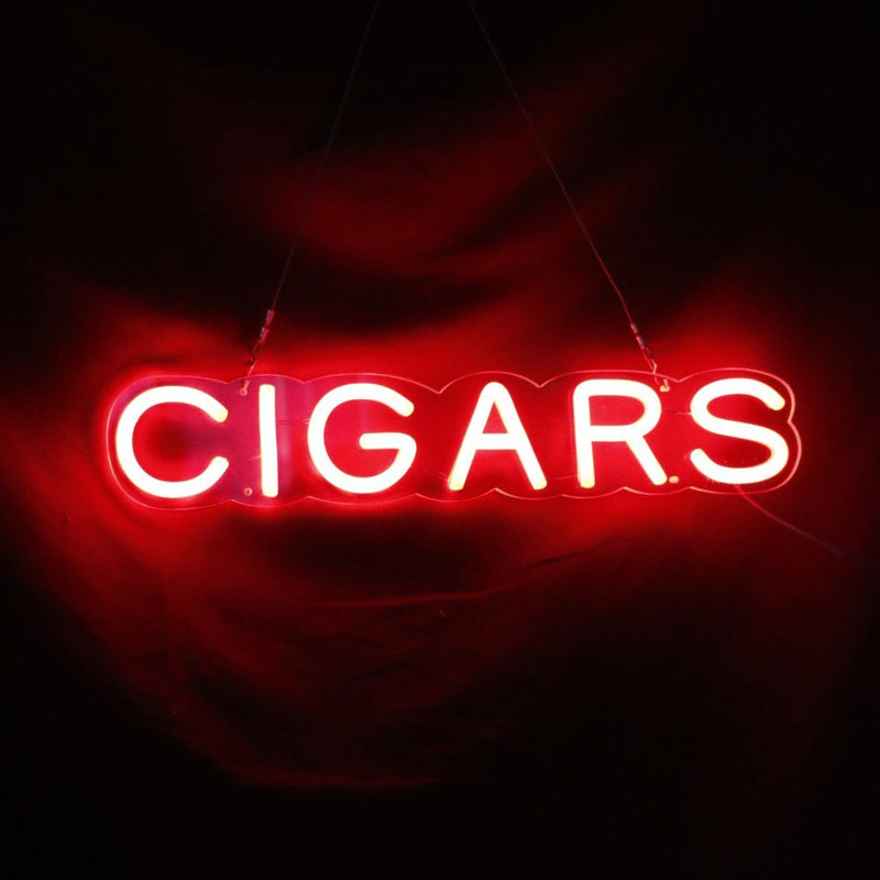 Cigars LED Neon Sign - NeonPilot