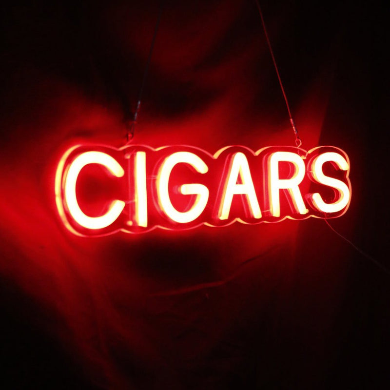 Cigars LED Neon Sign - NeonPilot