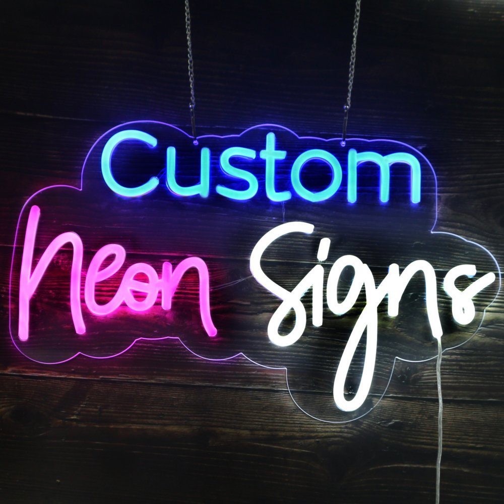 Custom Neon Sign Personalized LED Light UP Sign Make Your Own Sign