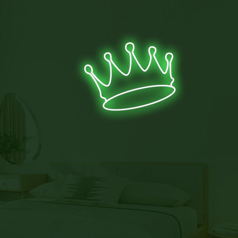 Crown LED Neon Sign - NeonPilot