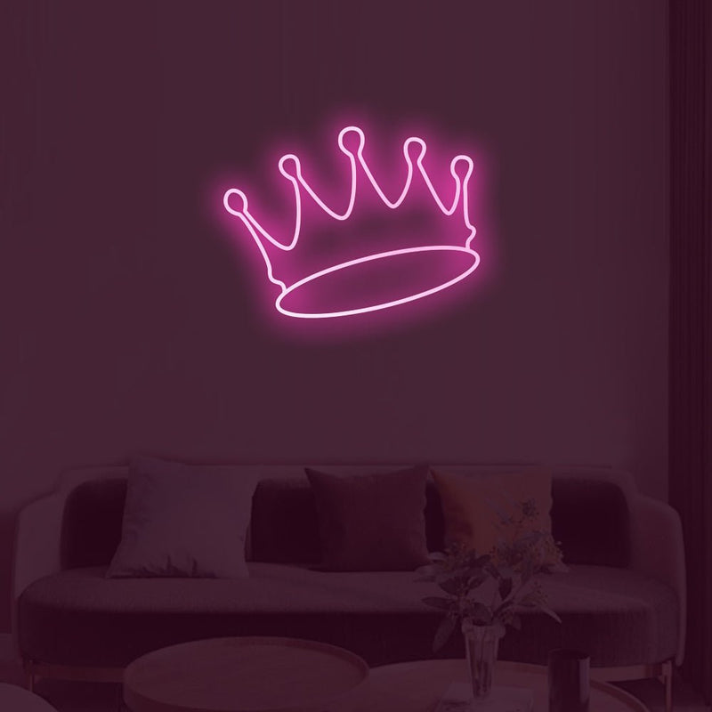 Crown LED Neon Sign - NeonPilot