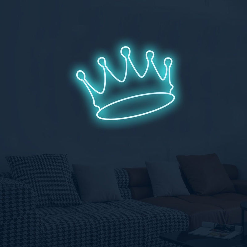 Crown LED Neon Sign - NeonPilot