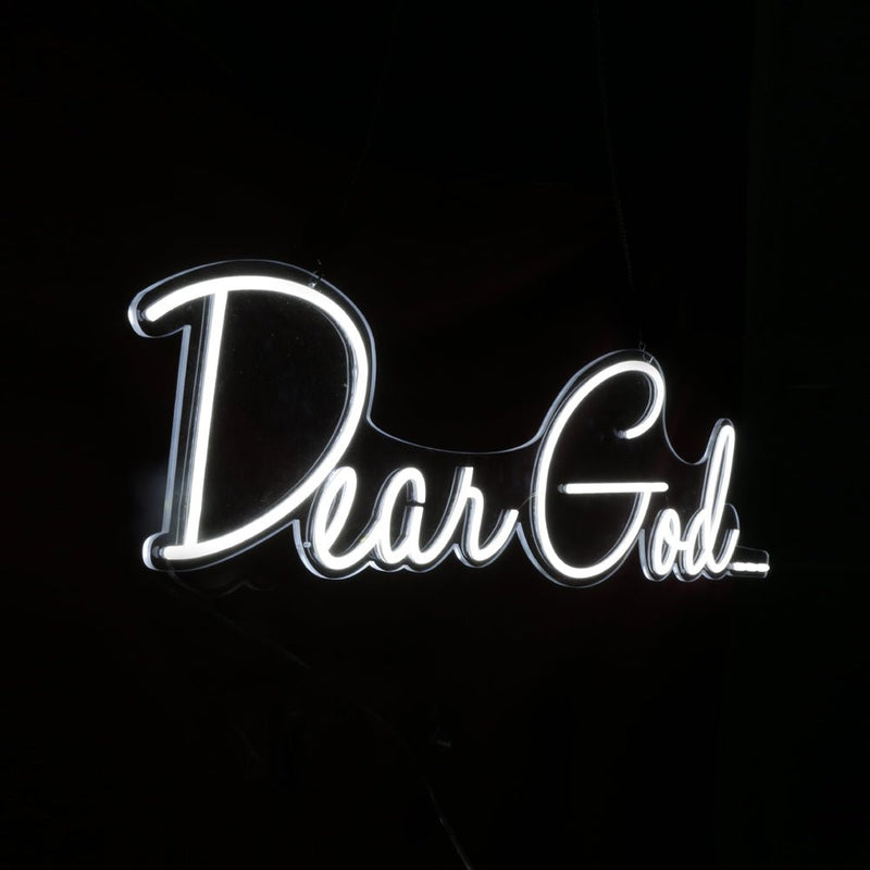 Dear God LED Neon Sign - NeonPilot