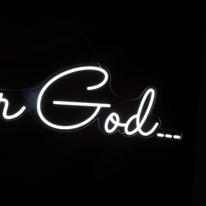 Dear God LED Neon Sign - NeonPilot