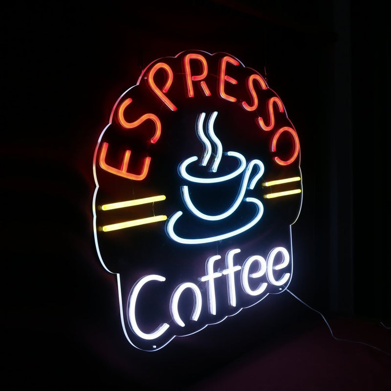 Espresso Coffee LED Neon Sign - NeonPilot