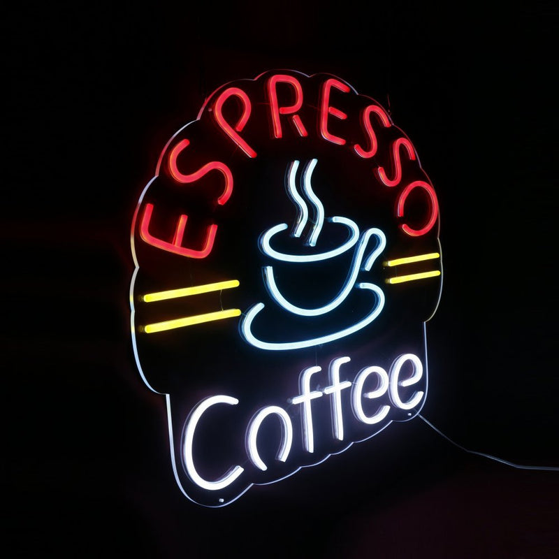 Espresso Coffee LED Neon Sign - NeonPilot