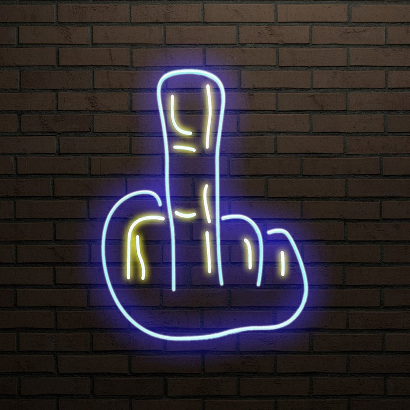 Finger Led Neon Sign - NeonPilot