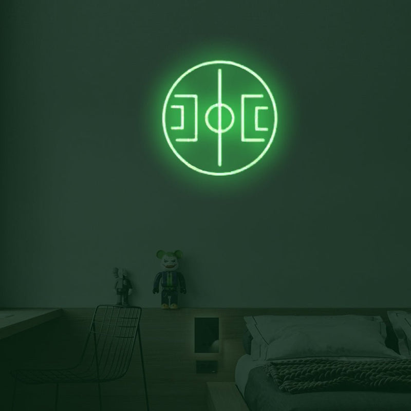 Football Pitch LED Neon Sign - NeonPilot