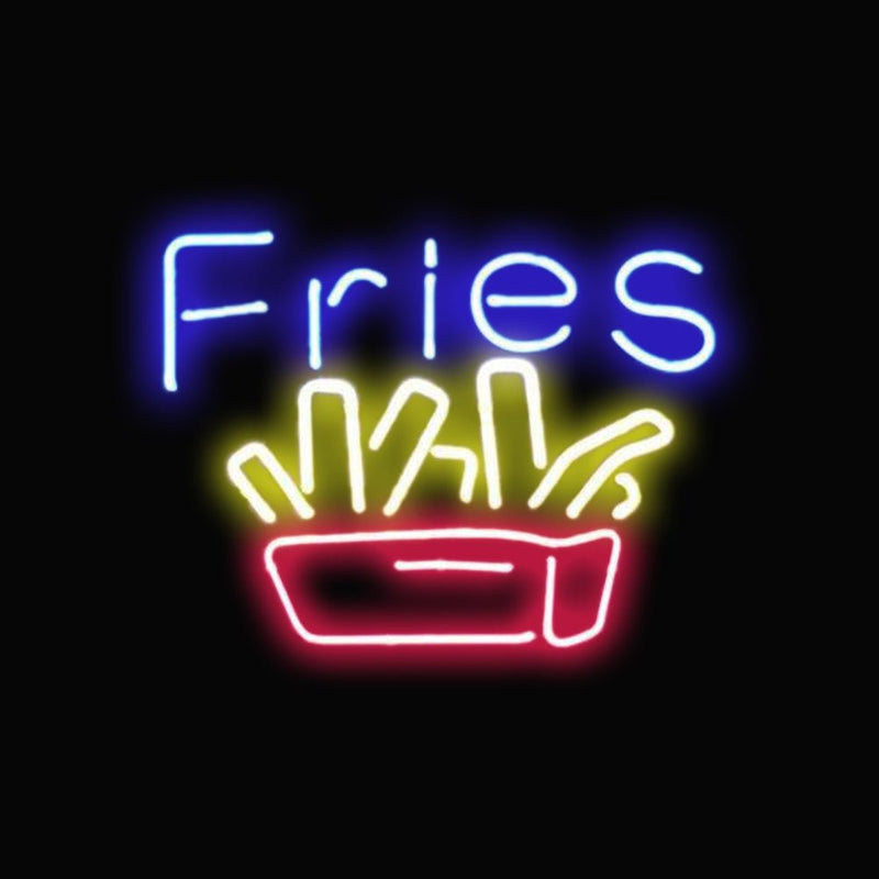 Fries LED Neon Shop Sign - NeonPilot