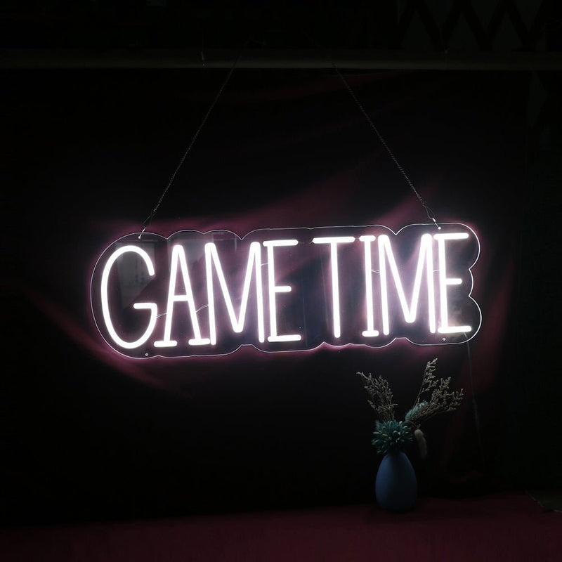 Game Time Neon Sign - NeonPilot