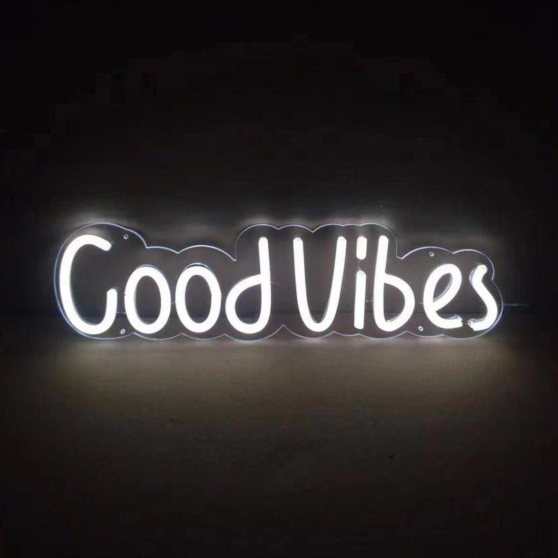 Good Vibes LED Neon Sign - NeonPilot