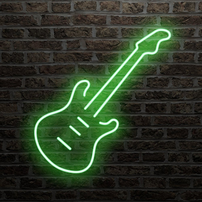 Guitar LED Neon Sign - NeonPilot