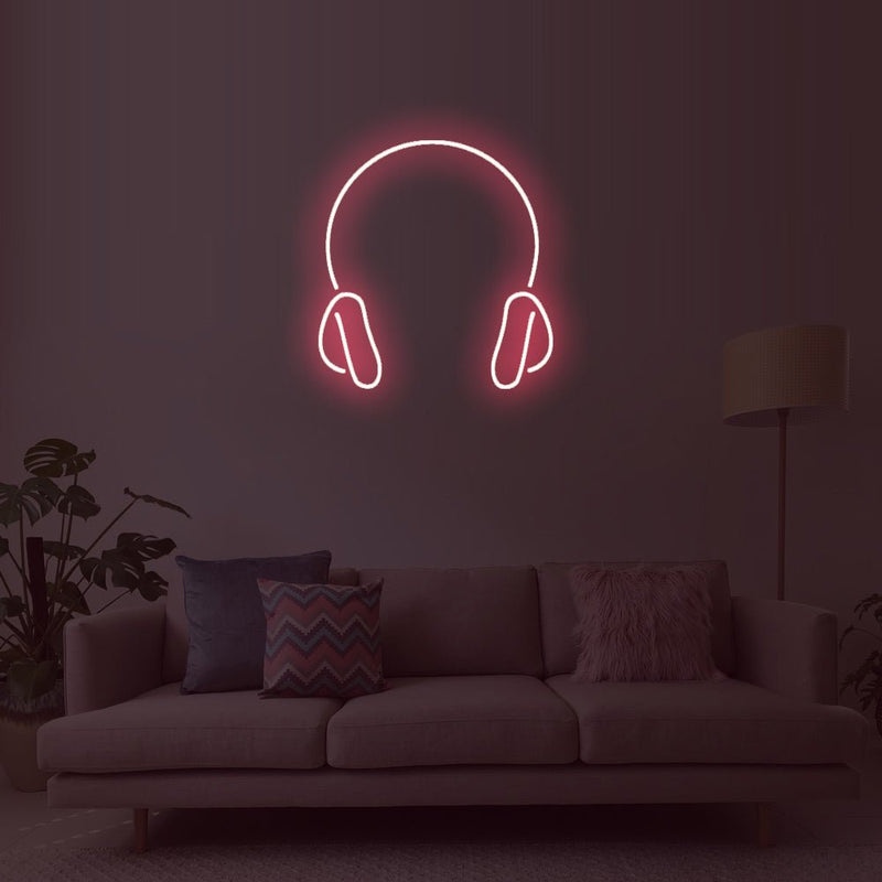 Headphones LED Neon Sign - NeonPilot