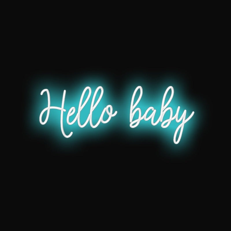 Hello Baby Led Neon Sign - NeonPilot