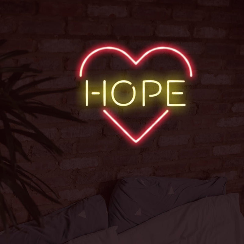 Hope Neon Sign - NeonPilot