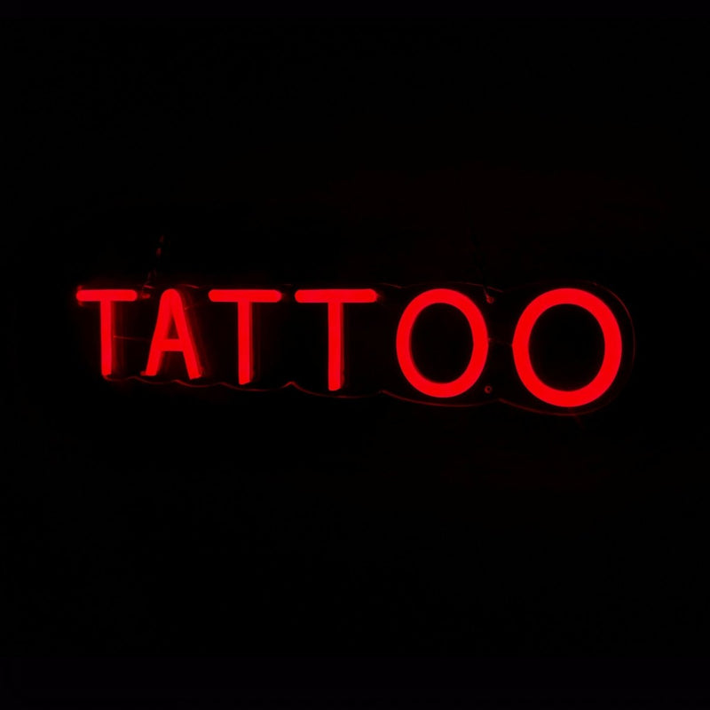 Horizontal Tattoo Neon Sign LED Light - NeonPilot