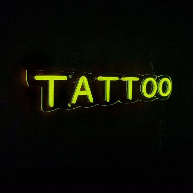 Horizontal Tattoo Neon Sign LED Light - NeonPilot