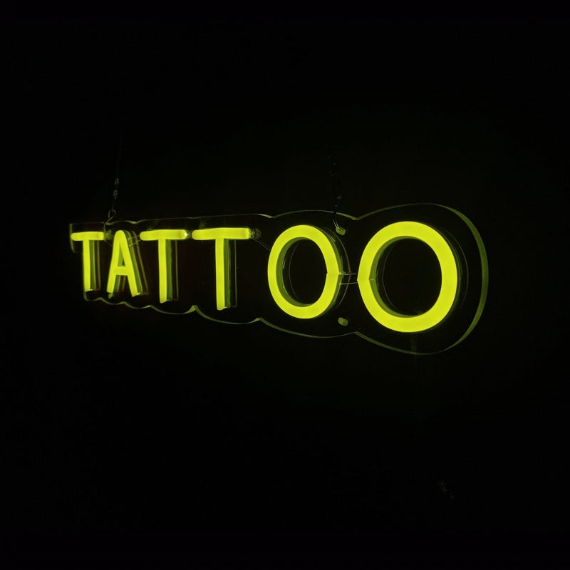 Horizontal Tattoo Neon Sign LED Light - NeonPilot