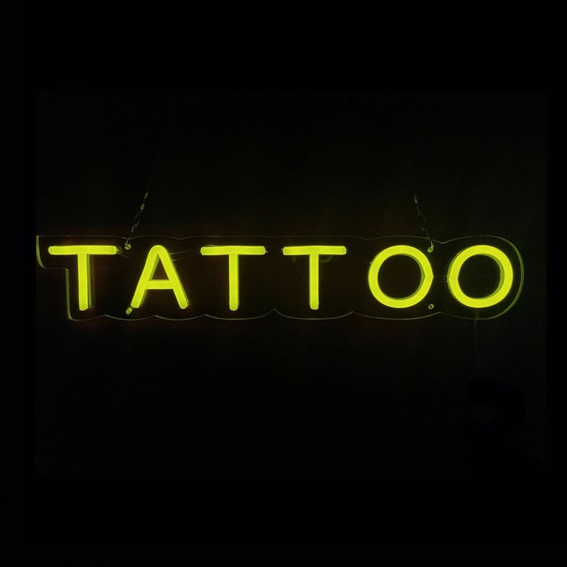 Horizontal Tattoo Neon Sign LED Light - NeonPilot