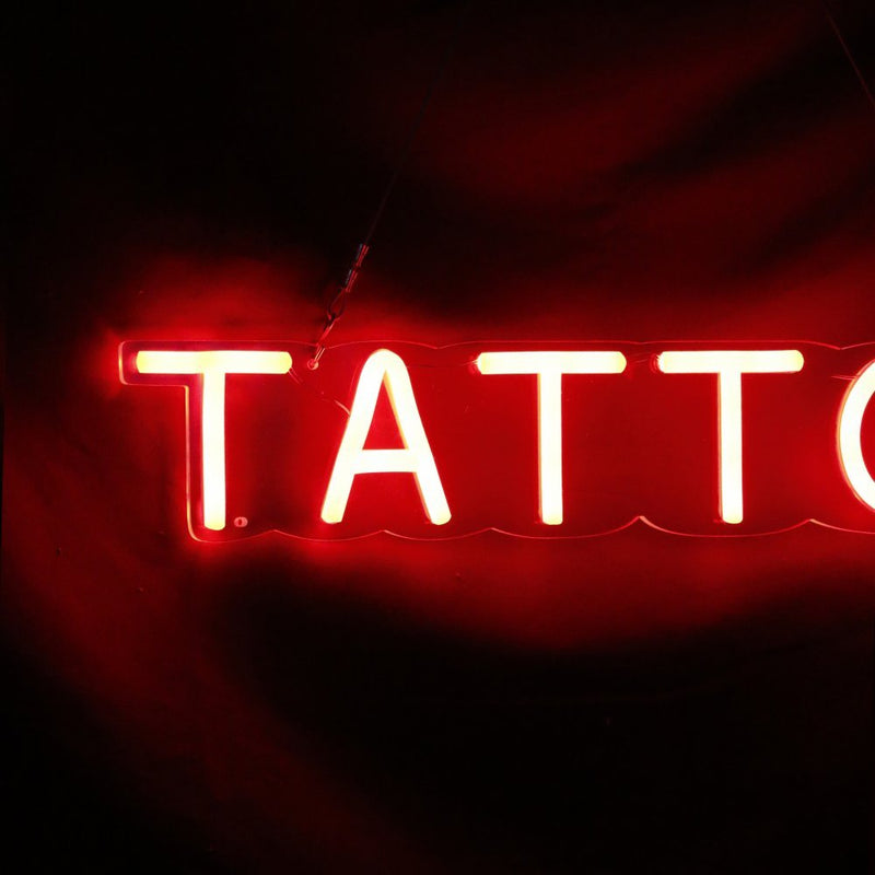 Horizontal Tattoo Neon Sign LED Light - NeonPilot