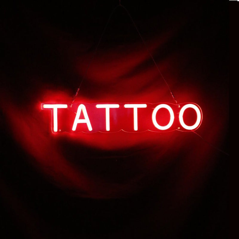 Horizontal Tattoo Neon Sign LED Light - NeonPilot