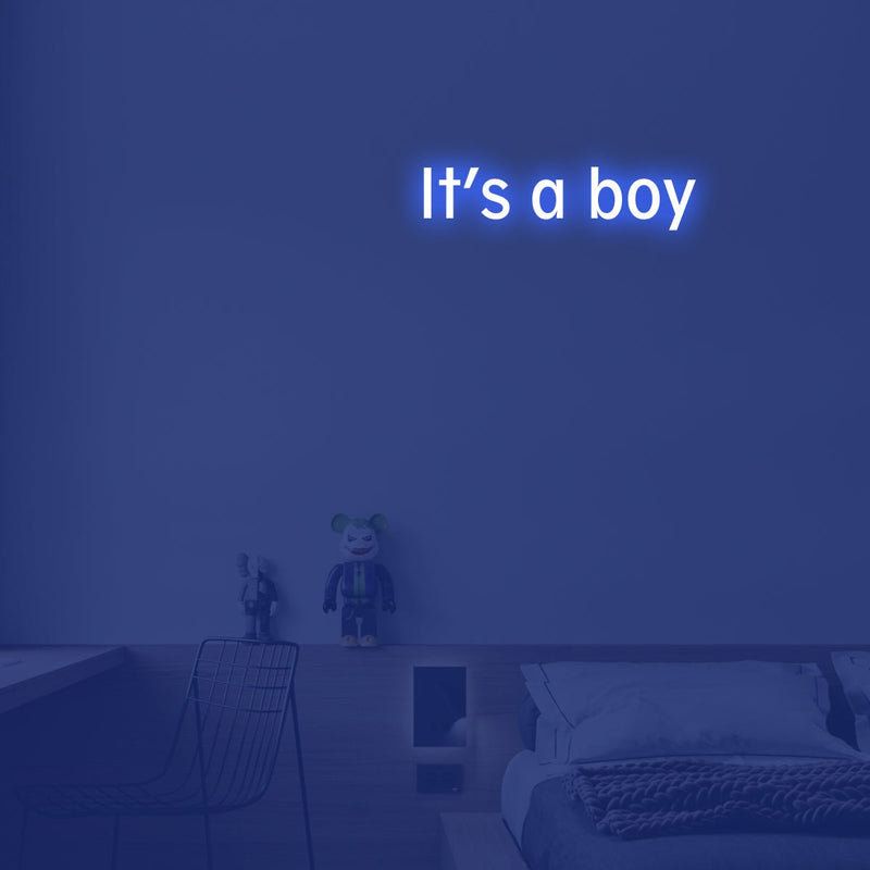 It's A Boy Neon Sign - NeonPilot