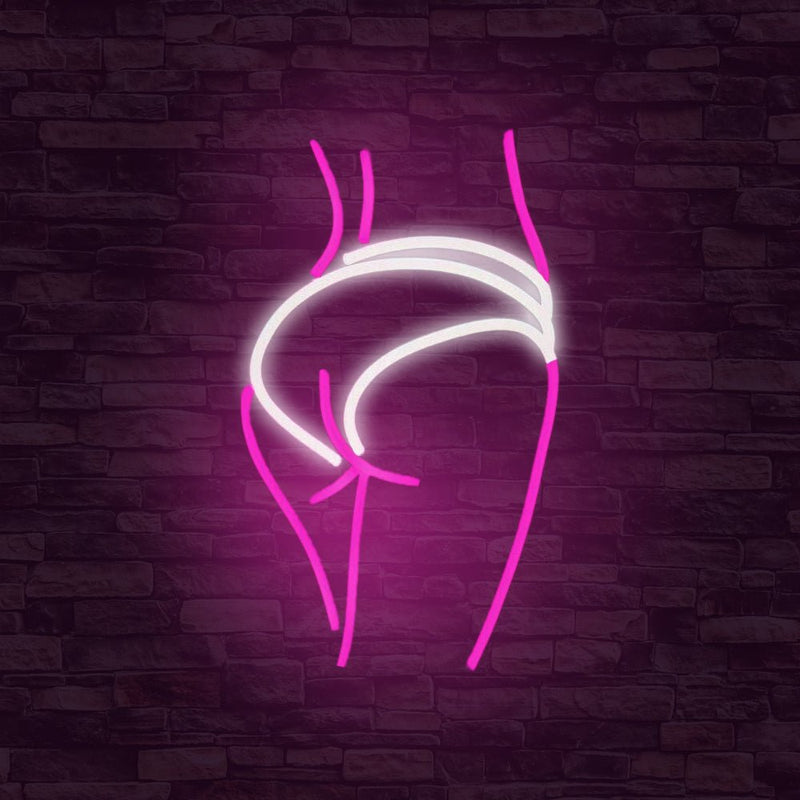 Lady Back LED Neon Sign