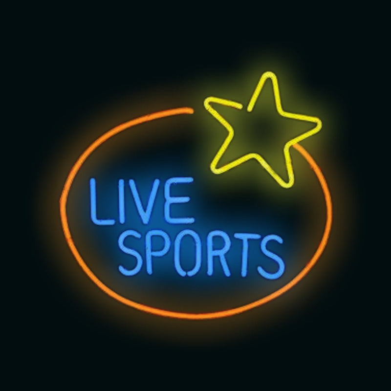 Live sports Neon Sign