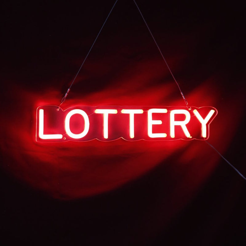 Lottery LED Neon Sign - NeonPilot