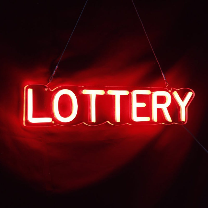 Lottery LED Neon Sign - NeonPilot