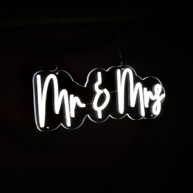 Mr & Mrs LED Neon Sign