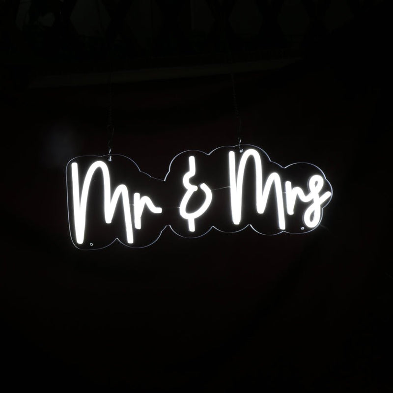 Mr & Mrs LED Neon Sign