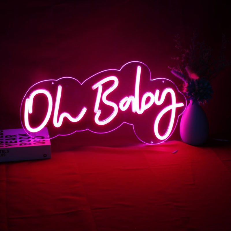 Oh Baby LED Neon Sign