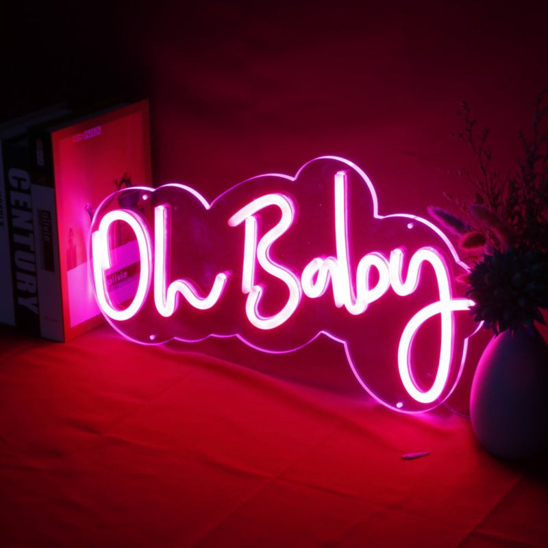 Oh Baby LED Neon Sign