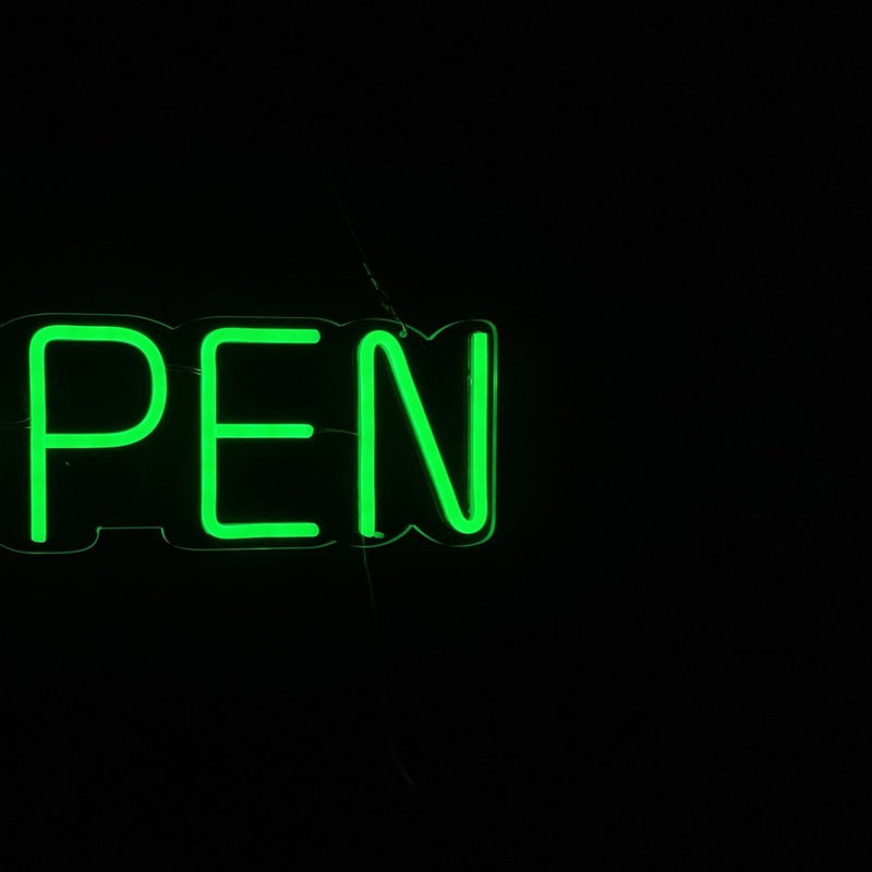 Open LED Neon Sign - NeonPilot