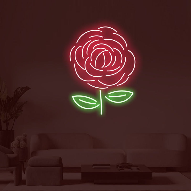 Rose Led Neon Sign