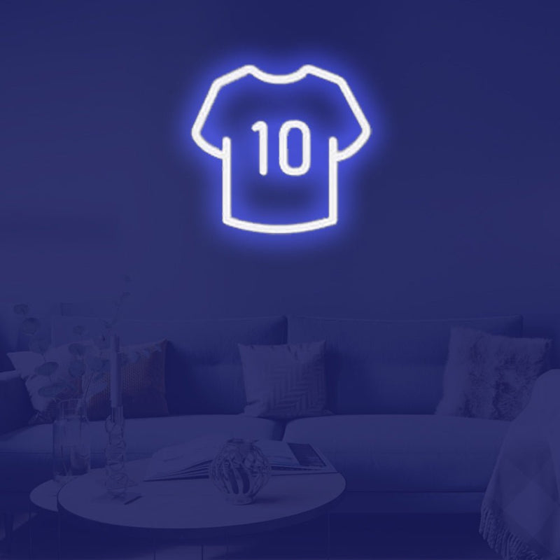 Shirt No10 LED Neon Sign