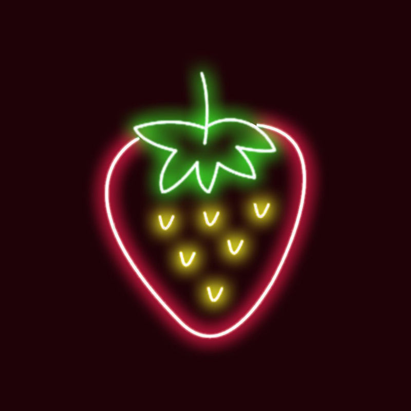 Strawberry LED Neon Sign