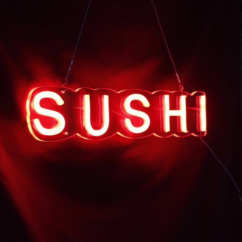 Sushi LED Neon Sign - NeonPilot