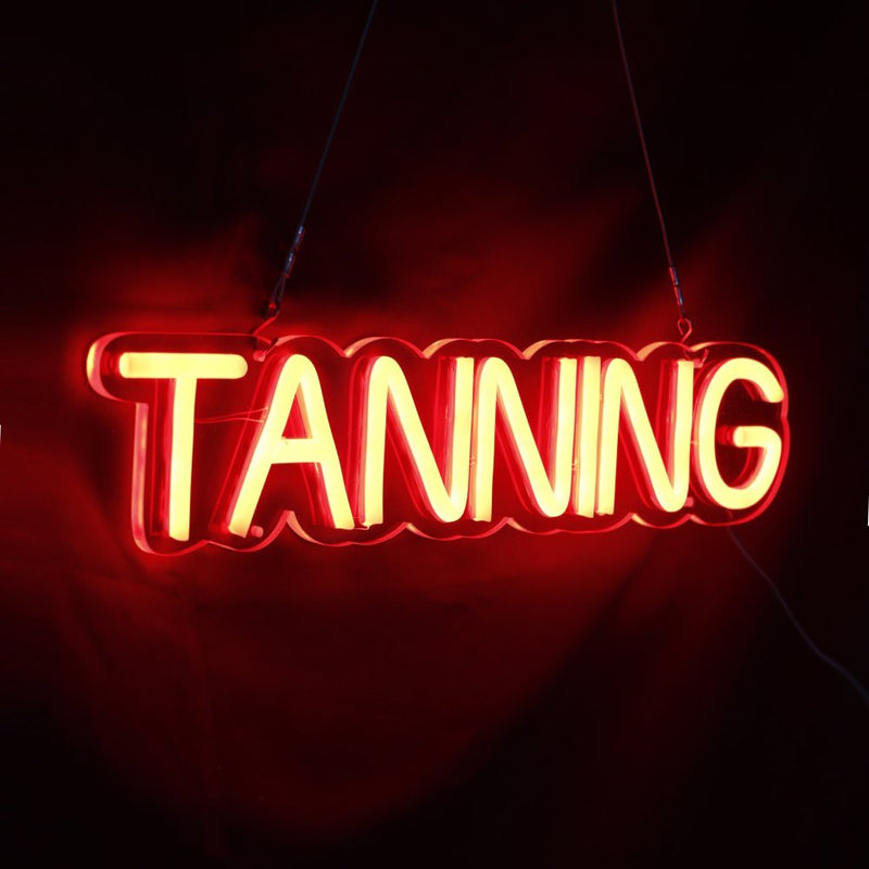 Tanning LED Neon Sign - NeonPilot