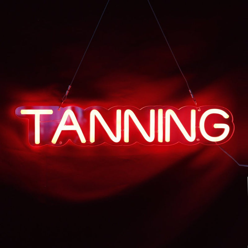 Tanning LED Neon Sign - NeonPilot